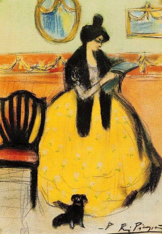 Pablo Picasso, peint quand il avait 19 ans. Pablo Picasso, peint quand il avait 19 ans.