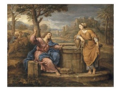 Jésus et la Samaritaine, Pierre Mignard Jésus et la Samaritaine, Pierre Mignard