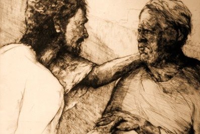 Jésus et le lépreux