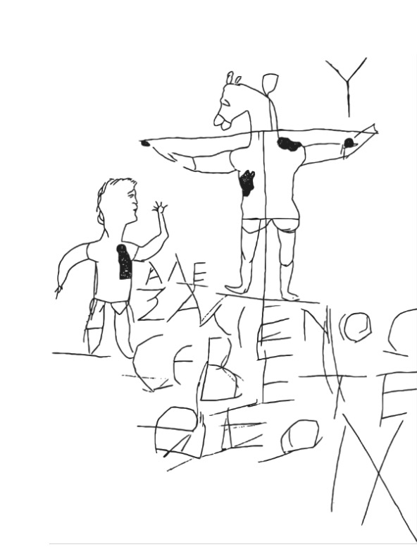 La première représentation retrouvée de La Croix La première représentation retrouvée de La Croix