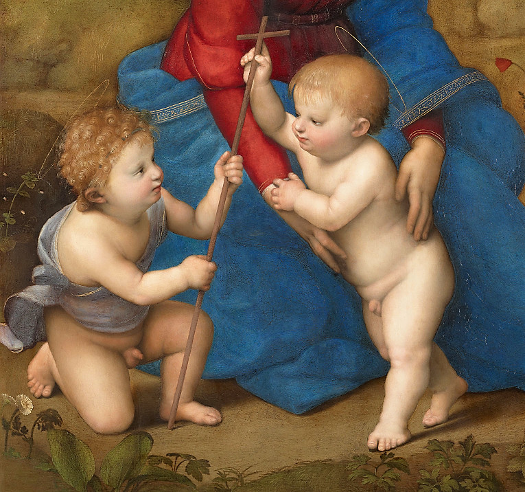 Jean Baptiste et Jésus (Raphaël-extrait) Jean Baptiste et Jésus (Raphaël-extrait)