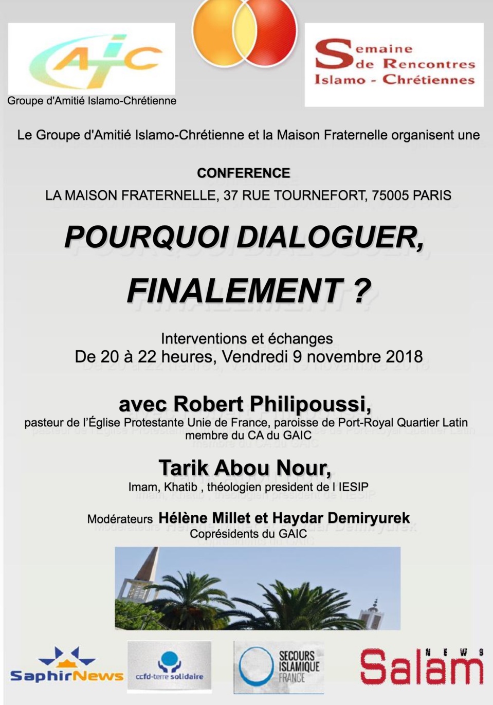 POURQUOI DIALOGUER, FINALEMENT ?