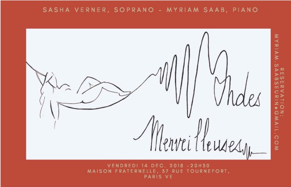 ONDES MERVEILLEUSES : CONCERT MAISON FRATERNELLE 14 DÉCEMBRE ONDES MERVEILLEUSES : CONCERT MAISON FRATERNELLE 14 DÉCEMBRE