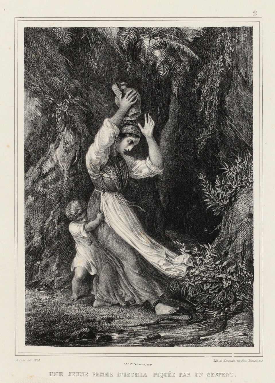 Colin, Alexandre-Marie (Paris, 05–12–1798 - Paris, 23–11–1875), dessinateur-lithographe Dates:  En 1828