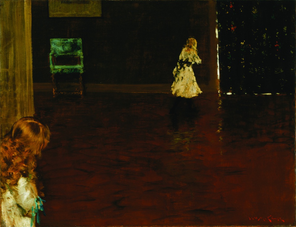 William Merritt Chase  Cache-cache