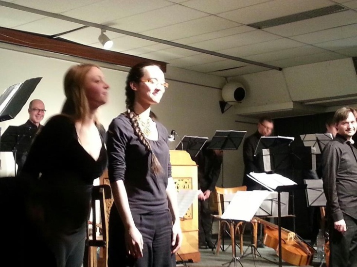Salut après un sublime concert de musique elisabethaine de "l'ensemble Pythagore" et du "concert des planètes" produit par Arts Cultures & théologies et l'Église Protestante Unie de Port Royal Quartier Latin, le samedi 19 janvier . Salut après un sublime concert de musique elisabethaine de "l'ensemble Pythagore" et du "concert des planètes" produit par Arts Cultures & théologies et l'Église Protestante Unie de Port Royal Quartier Latin, le samedi 19 janvier .