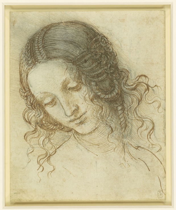 Leonardo da Vinci La Tête de Leda