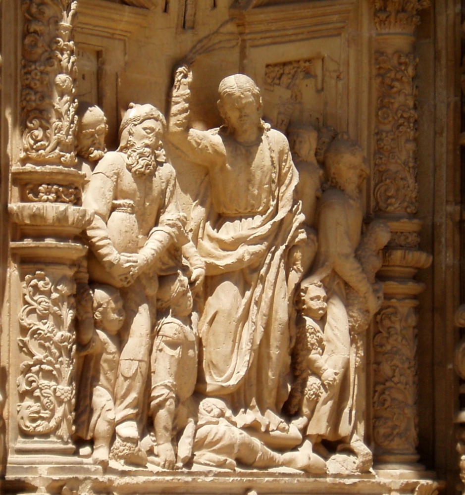 Jésus chasse les marchands Jésus chasse les marchands