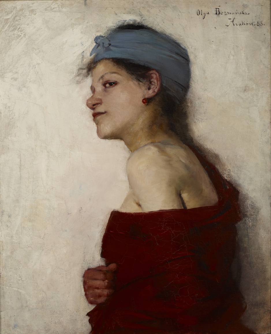 Olga Boznańska Portrait de Femme (Bohémienne)