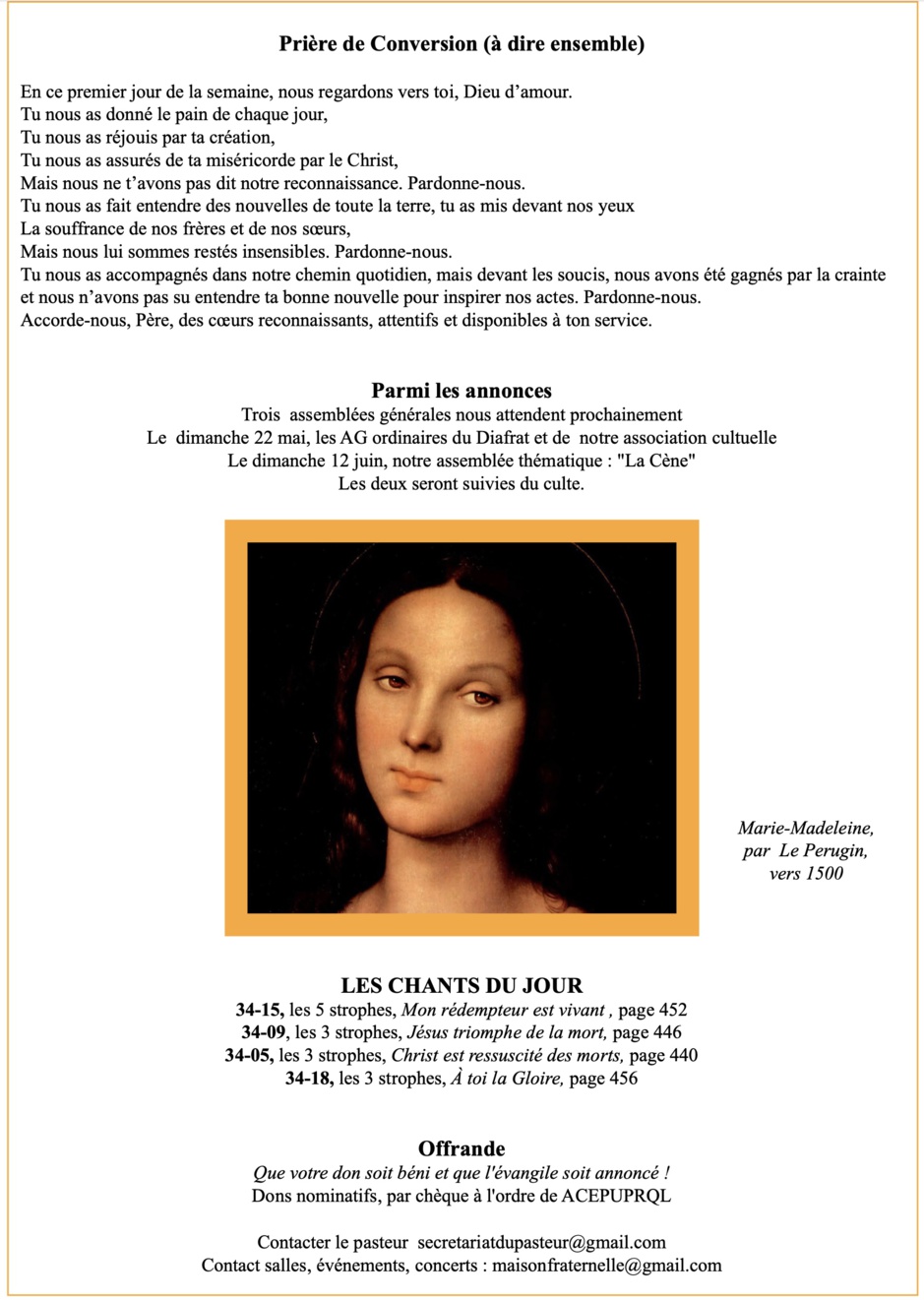 PÂQUES