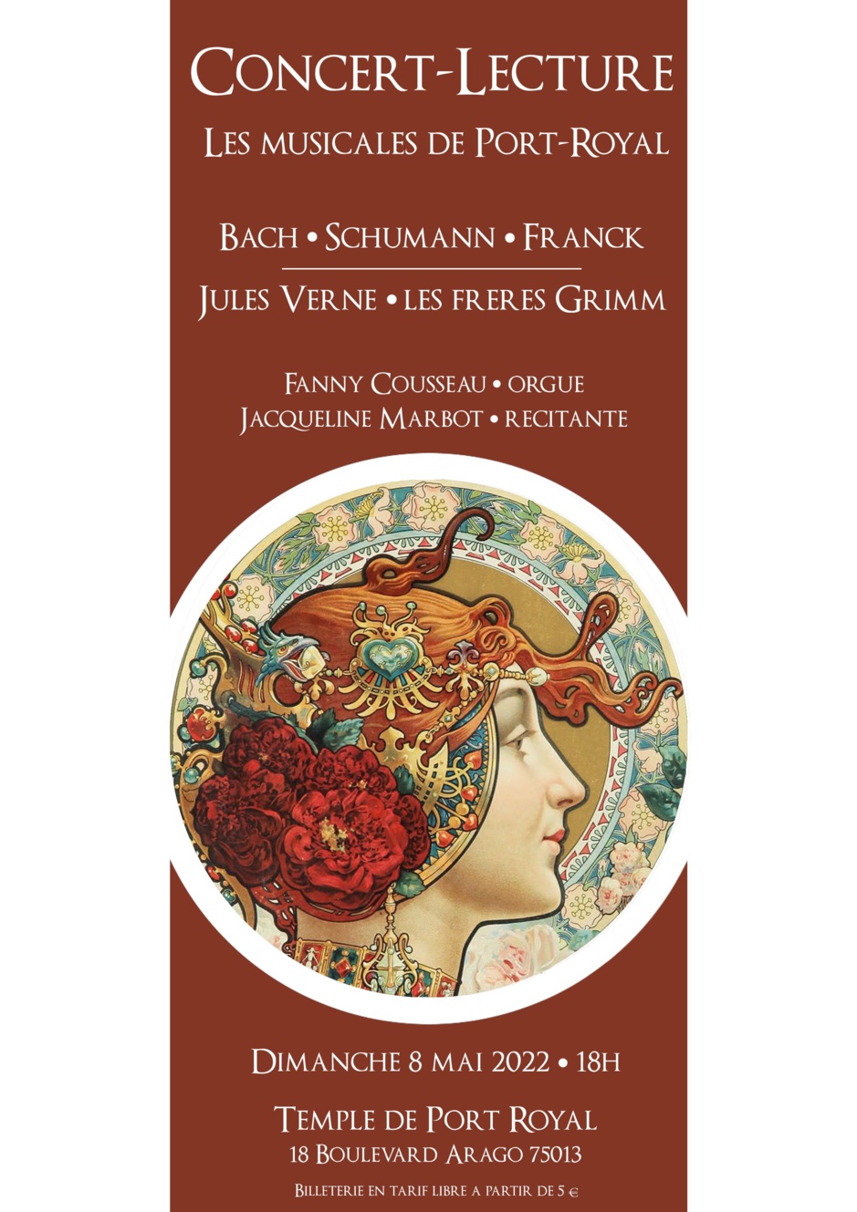 CONCERT LE 8 MAI DES MUSICALES DE PORT ROYAL CONCERT LE 8 MAI DES MUSICALES DE PORT ROYAL