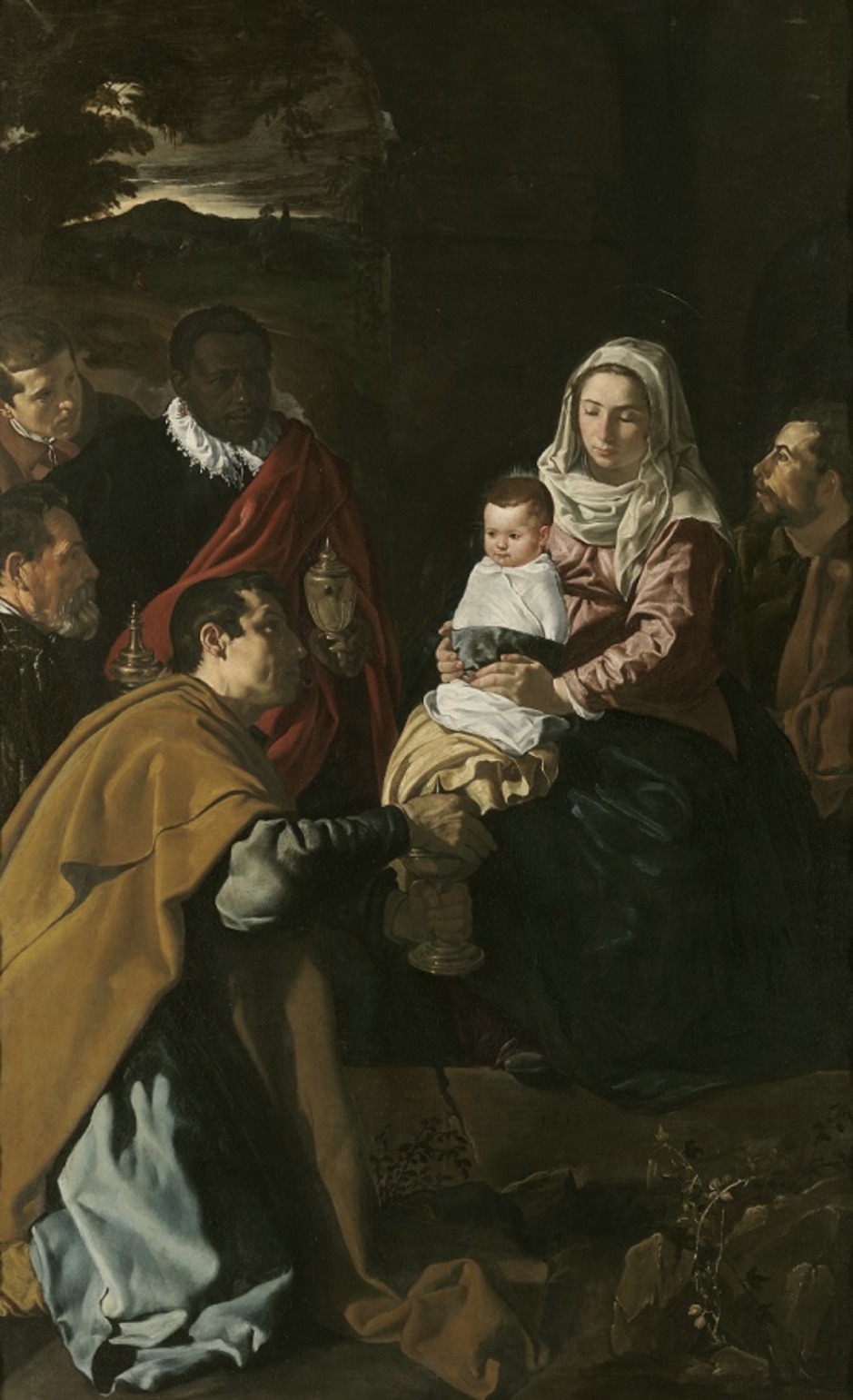 L’Adoration des Mages par Diego Velázquez en 1619.