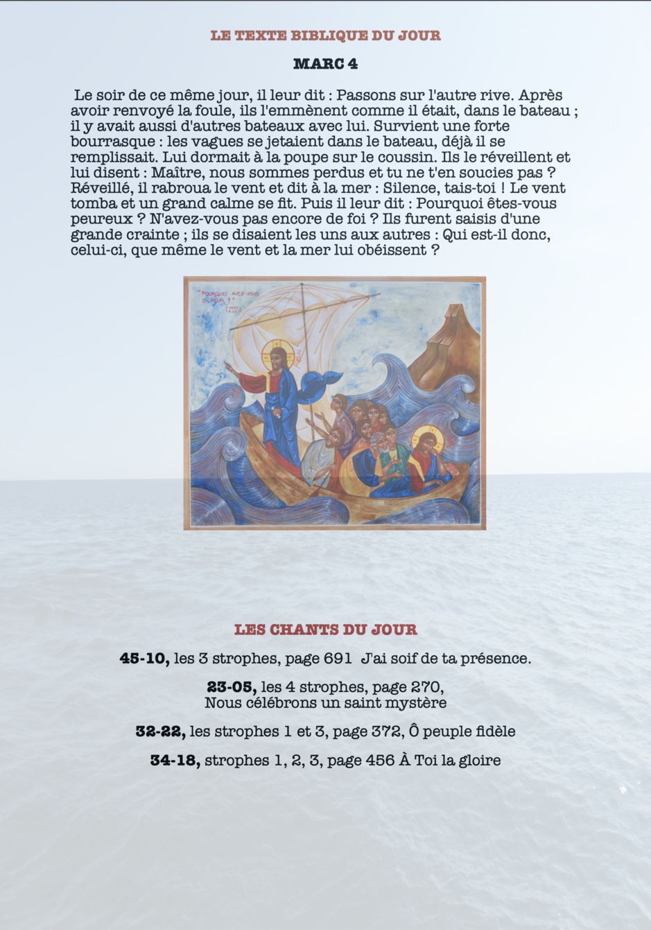 Les récits nous préparent Les récits nous préparent