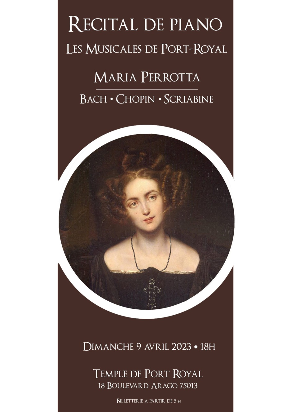 CONCERT DES MUSICALES 9 AVRIL 18H CONCERT DES MUSICALES 9 AVRIL 18H