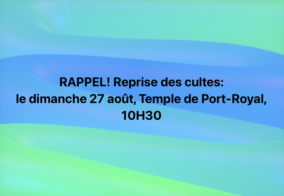 LA REPRISE LA REPRISE