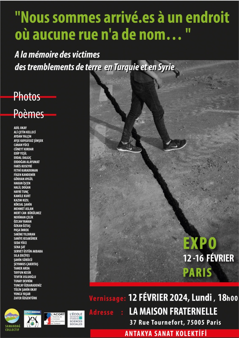 EXPOSITION DU 12 AU 16 FÉVRIER À LA MAISON FRATERNELLE EXPOSITION DU 12 AU 16 FÉVRIER À LA MAISON FRATERNELLE