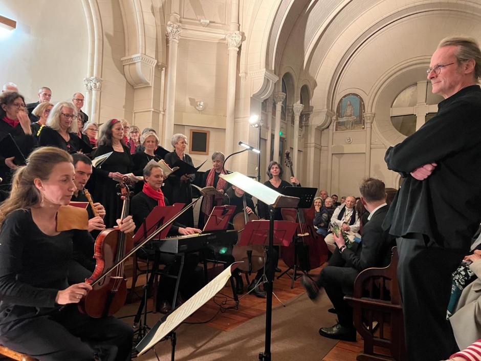 ÉVOCATION DU CONCERT LITURGIQUE DE PÂQUES DU CHOEUR DU TEMPLE DE PORT ROYAL (27 MARS 2024) ÉVOCATION DU CONCERT LITURGIQUE DE PÂQUES DU CHOEUR DU TEMPLE DE PORT ROYAL (27 MARS 2024)