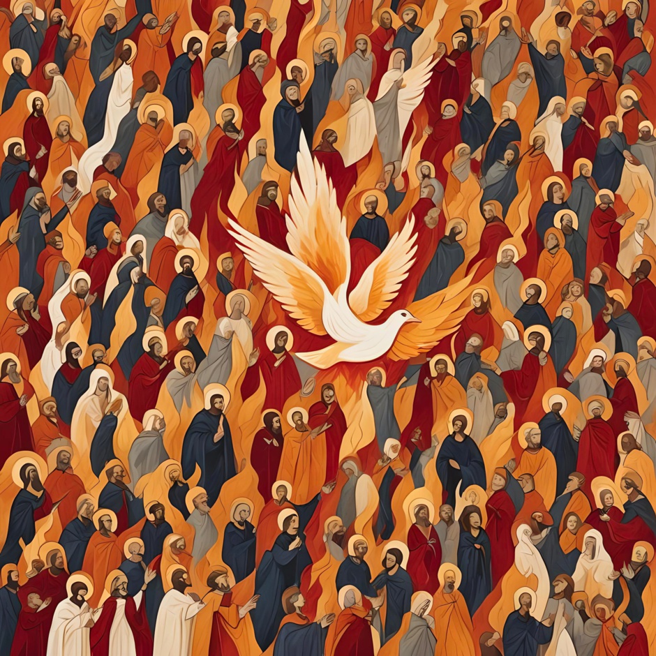 Pentecôte 2024 "Etre inspiré par la vérité, celle qui se logera au fond de votre cœur, celle que vous toucherez concrètement" Pentecôte 2024 "Etre inspiré par la vérité, celle qui se logera au fond de votre cœur, celle que vous toucherez concrètement"