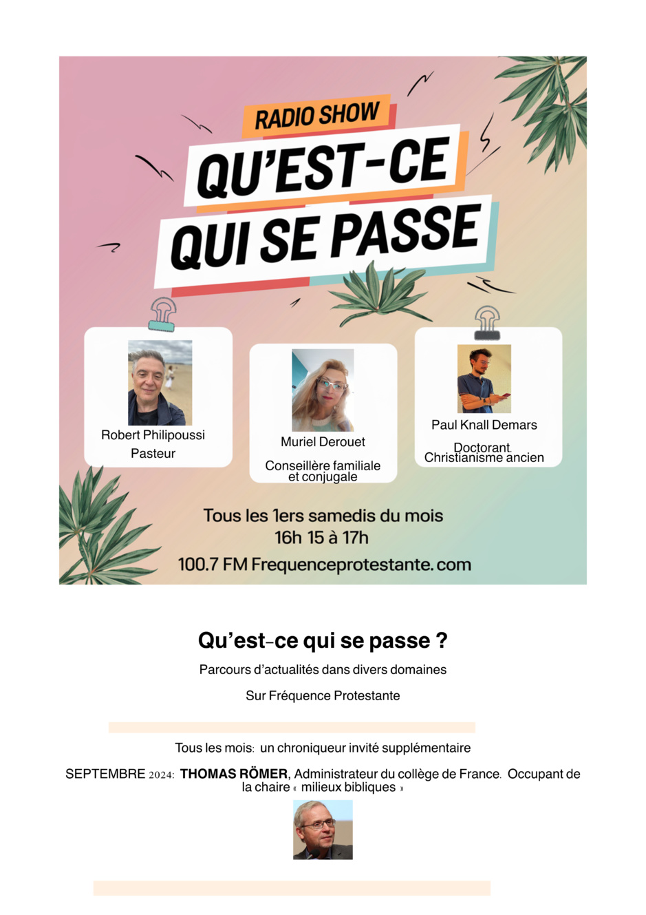 QU'EST-CE QUI SE PASSE ? QU'EST-CE QUI SE PASSE ?