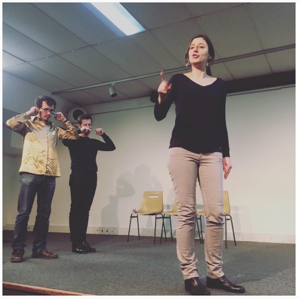 Répétition à la Maison Fraternelle Répétition à la Maison Fraternelle