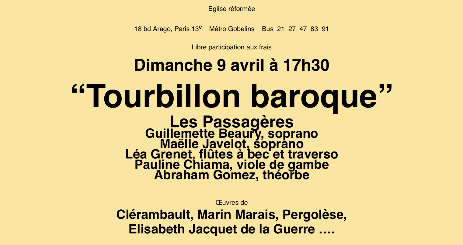 Concert du 2e dimanche