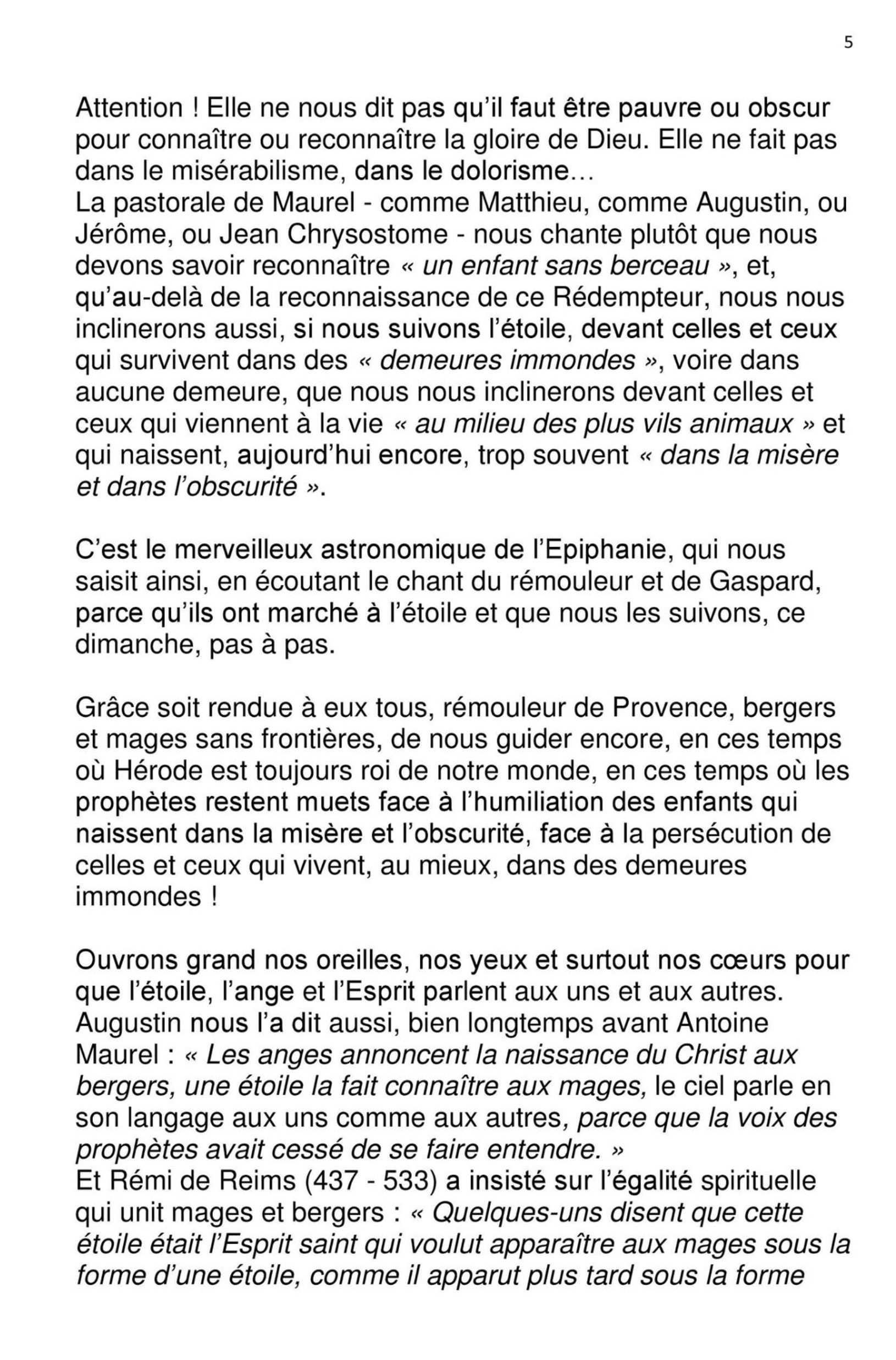 "La marche à l'Etoile" 