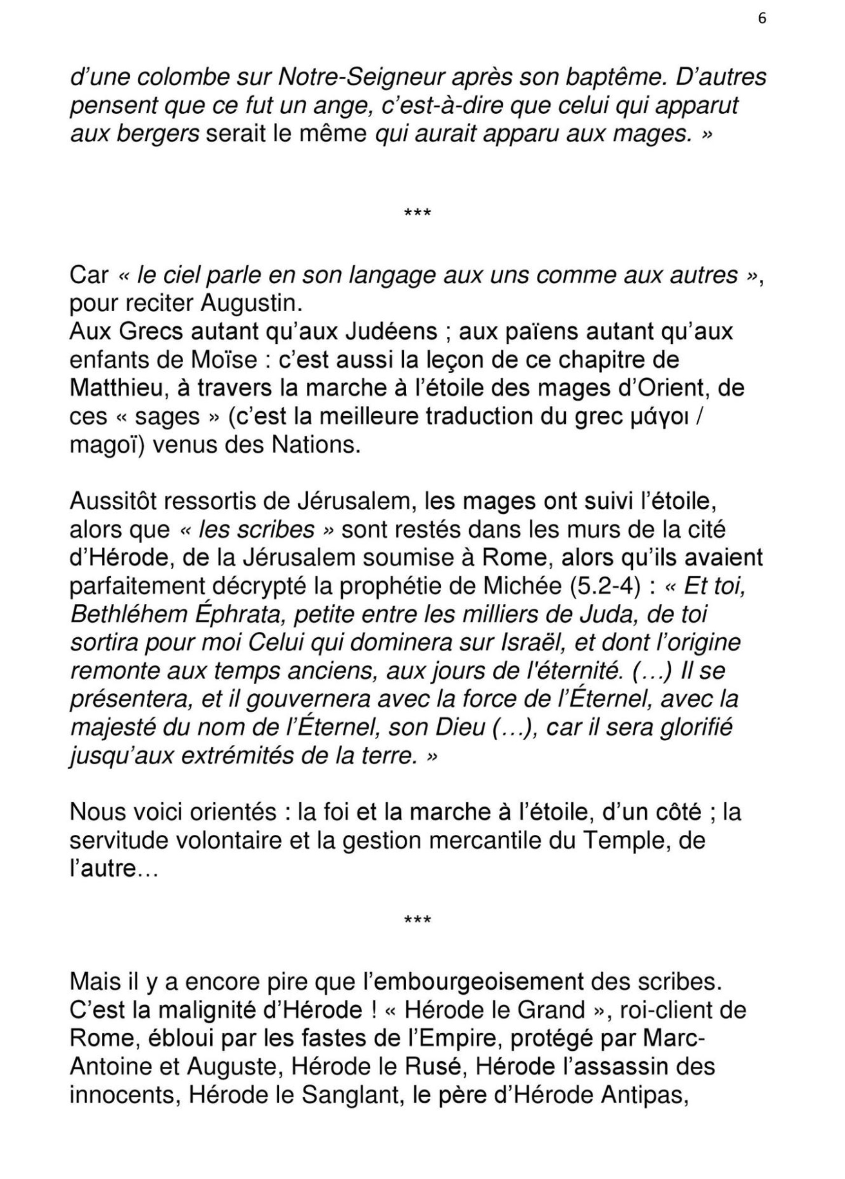 "La marche à l'Etoile" 