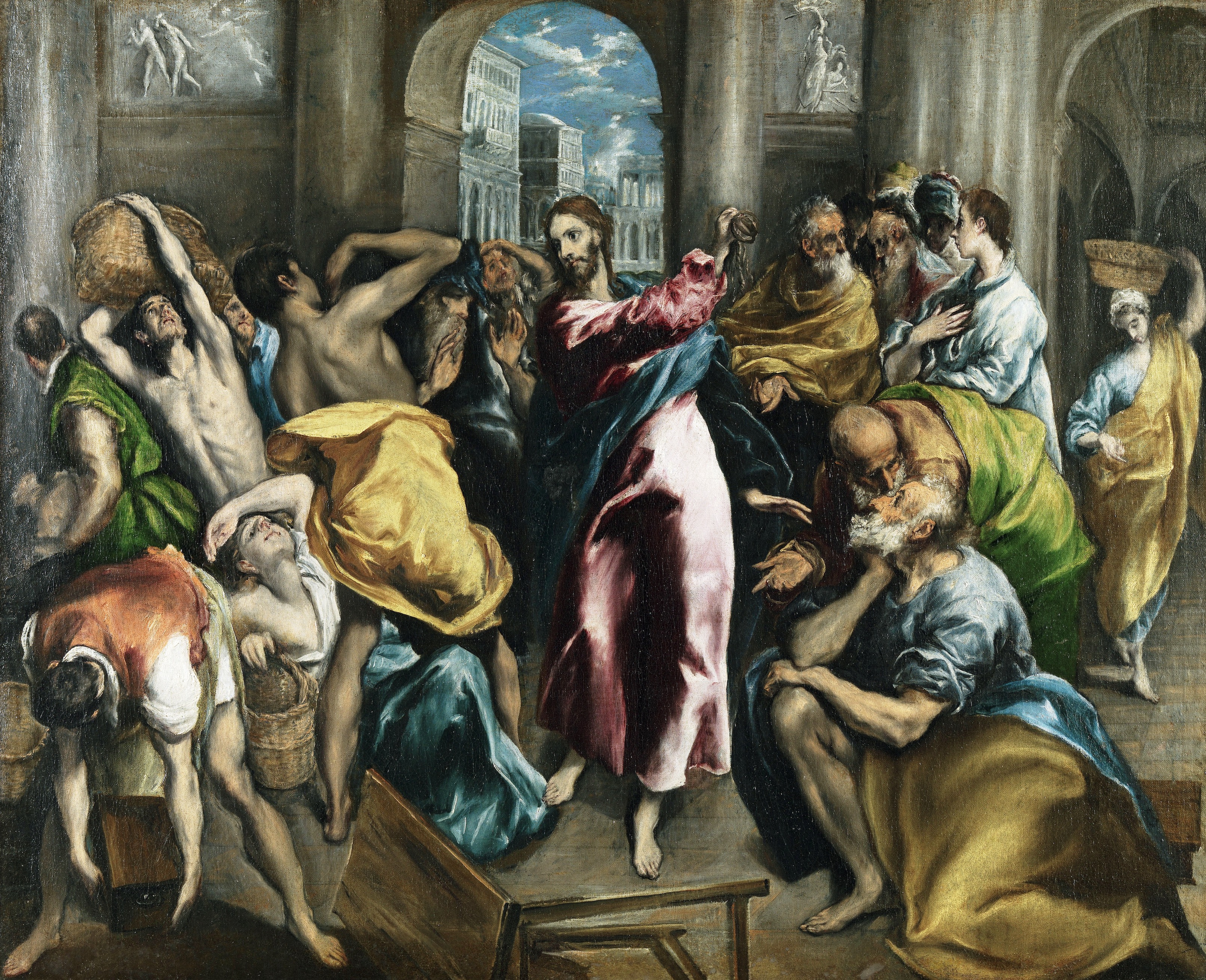 El Greco. Marchands du Temple