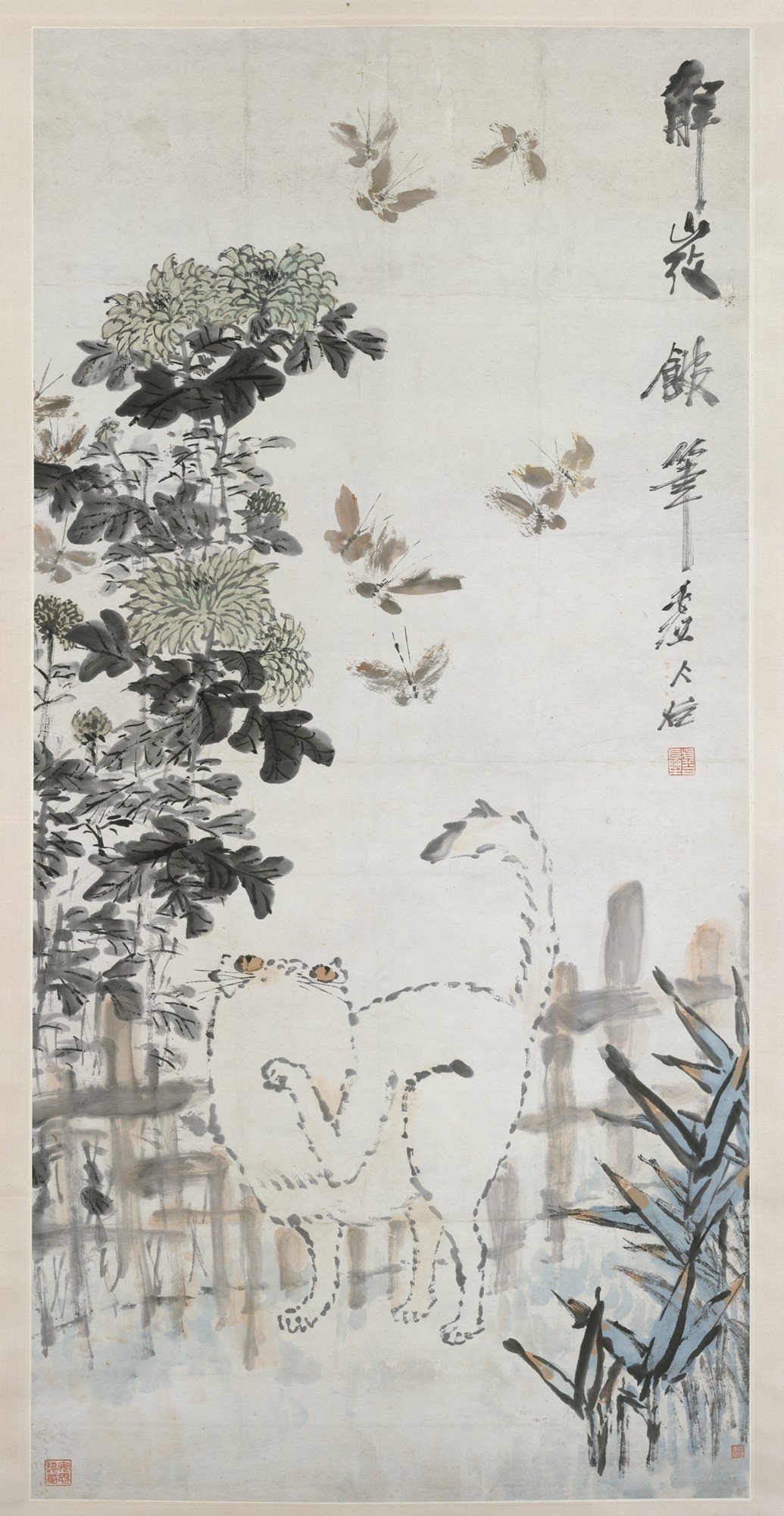 Xu Gu Chat et papillons