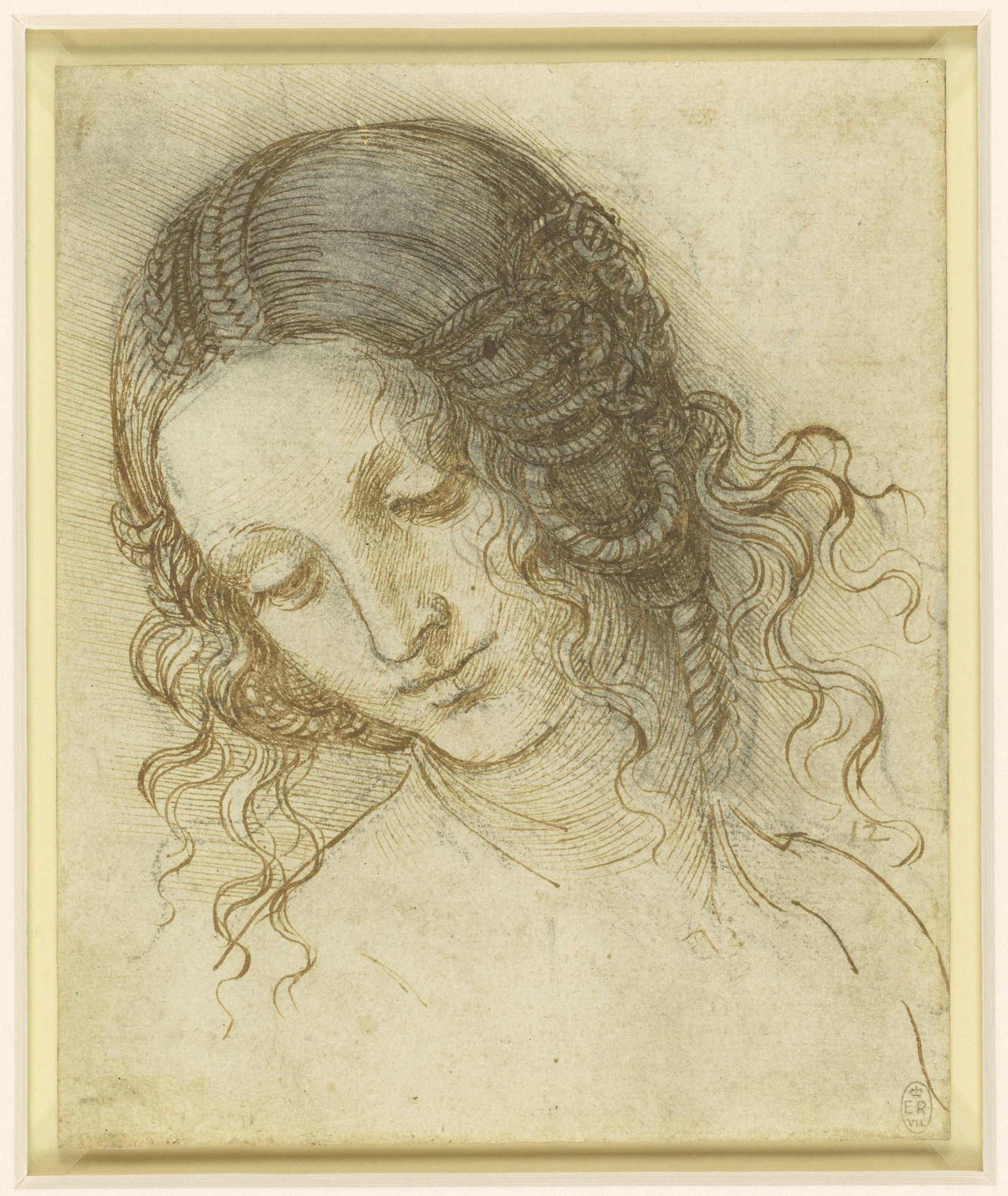 Leonardo da Vinci La Tête de Leda