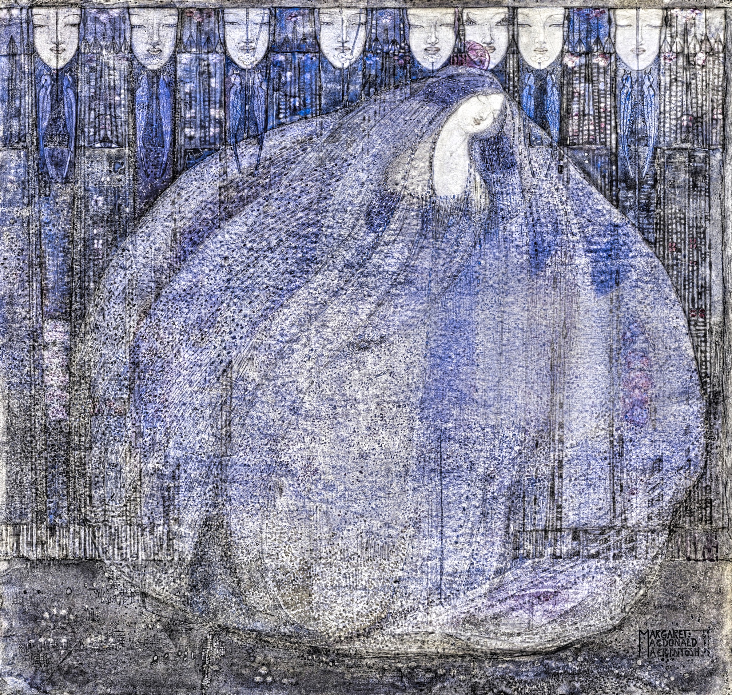 Margaret Macdonald Mackintosh Le Jardin mystérieux