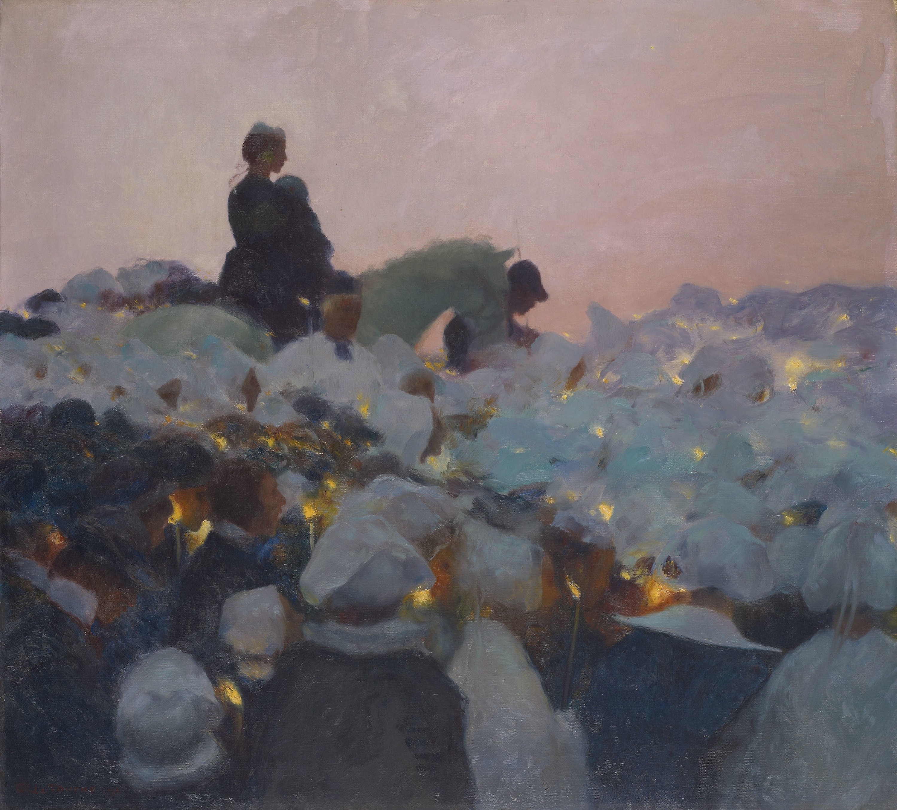 Gaston La Touche " pardon en Bretagne"