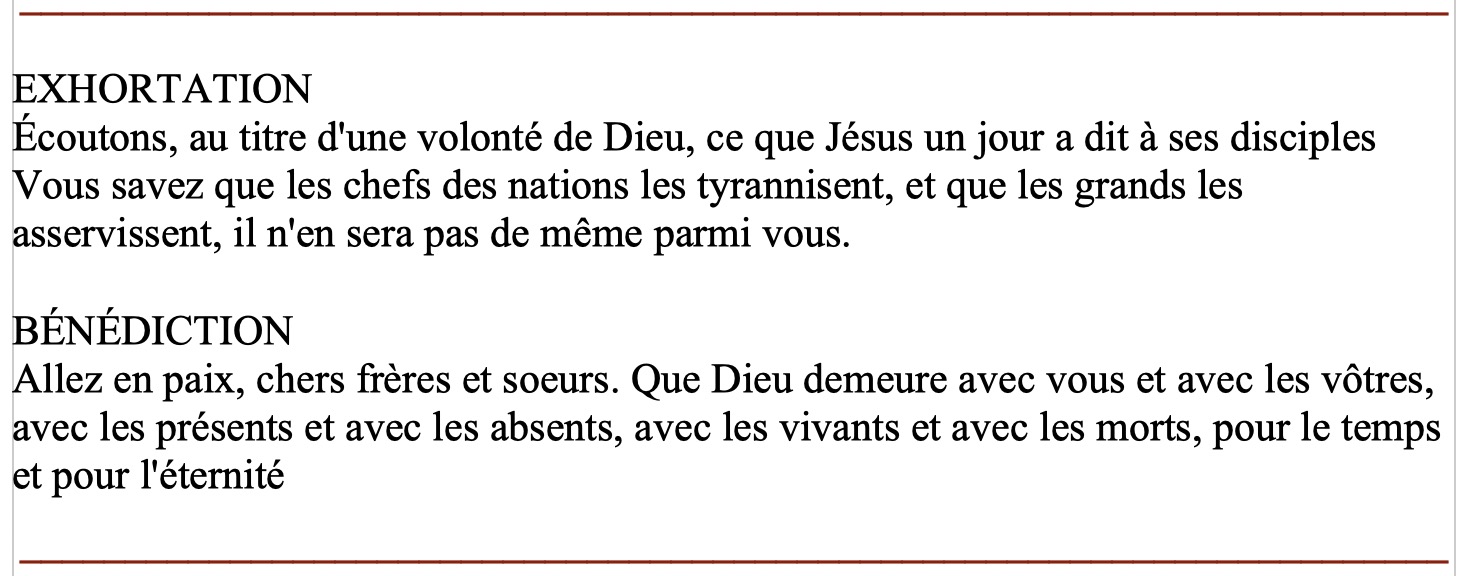 CULTE DU 7 FÉVRIER 2021  "l'évangile incandescent à réveiller"