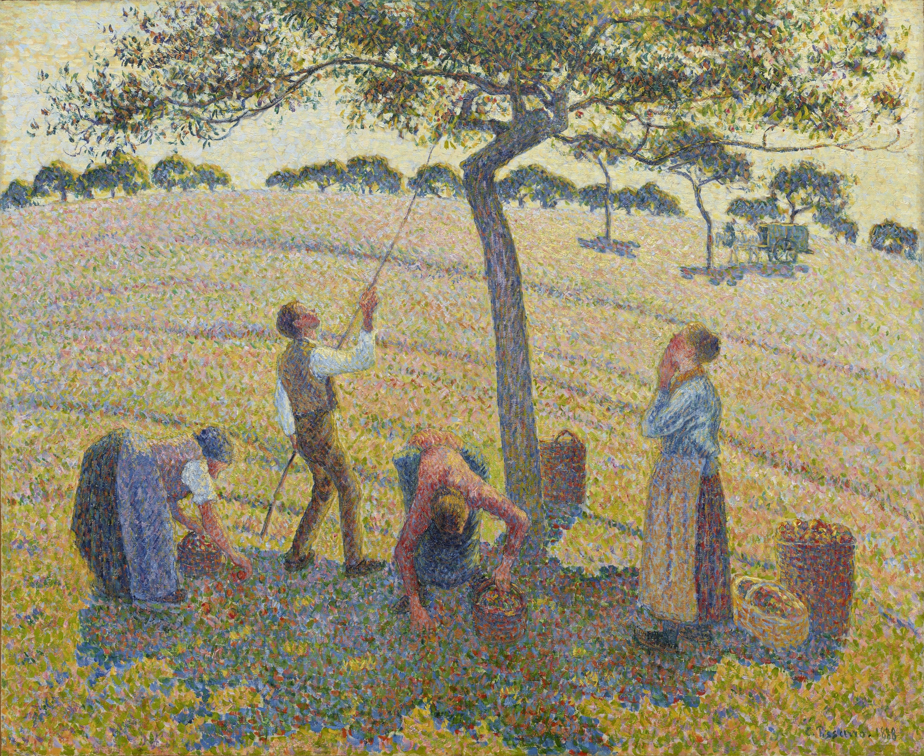 Camille Pissarro La cueillette des pommes à Eragny-sur-Epte
