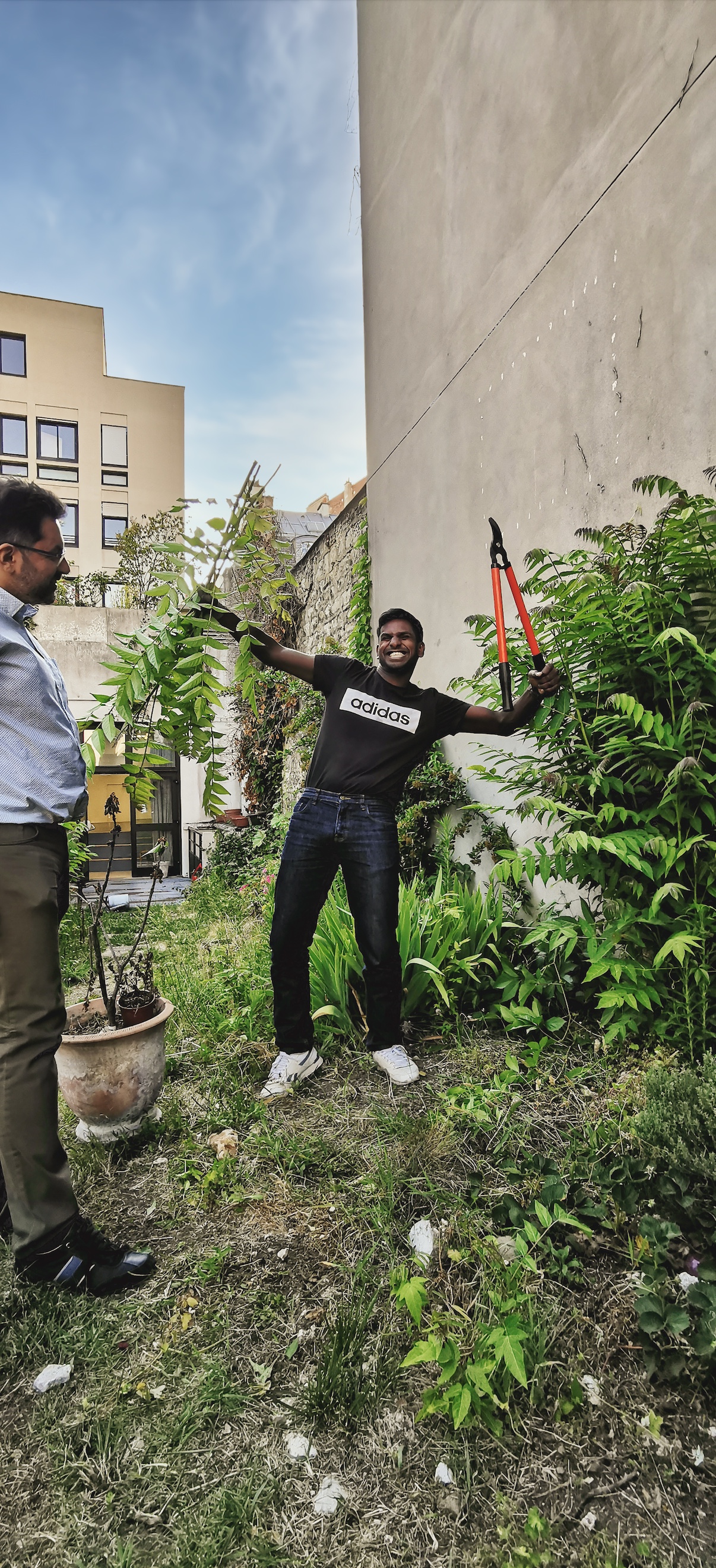 Sassoun et Vijay Sassoun et Vijay