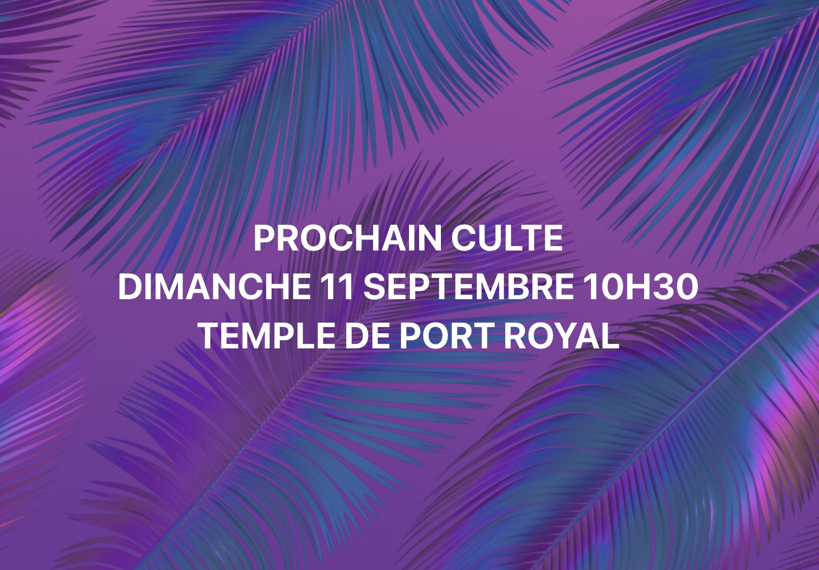 Temple de Port Royal, 18 Bd Arago Paris XIII