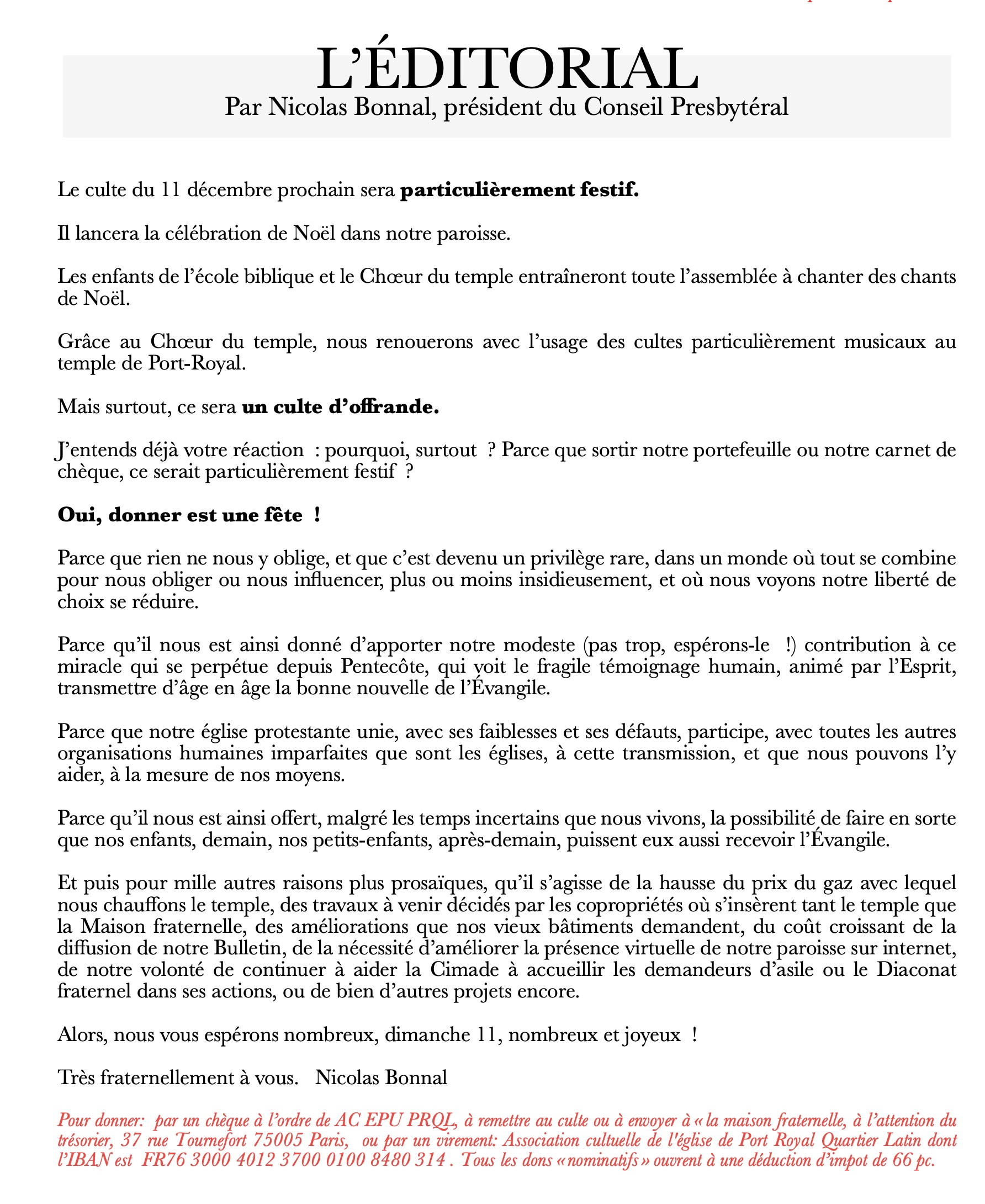 Cliquer pour plus de netteté