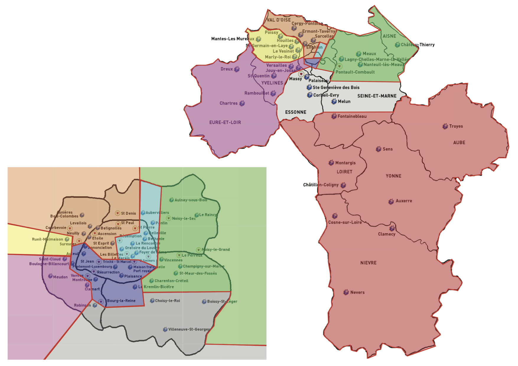 DOURDAN 2014 - CAHIER POST SYNODAL.  NOUVEAUX CONSISTOIRES
