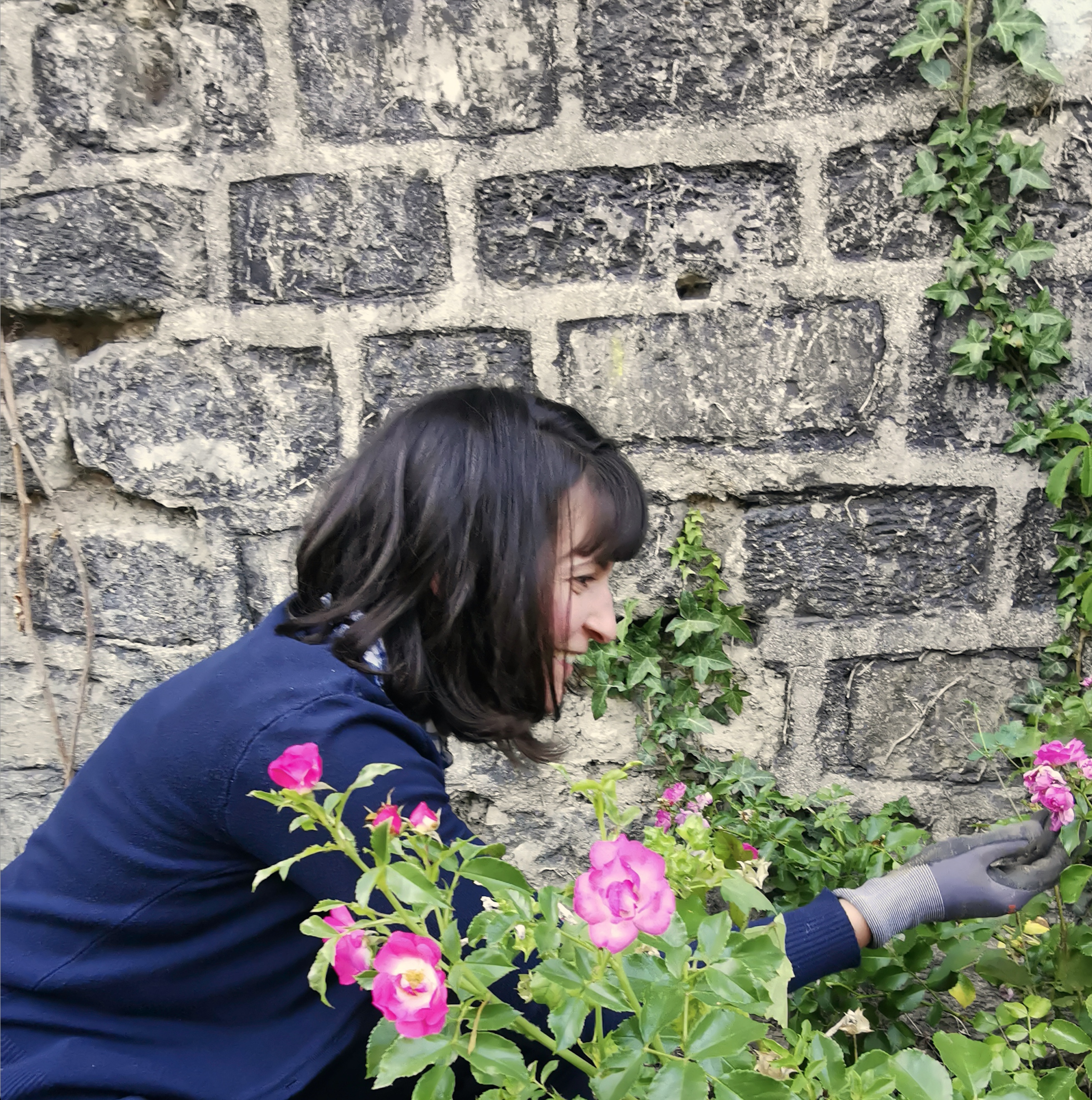 Dans le jardin de la Maison Fraternelle