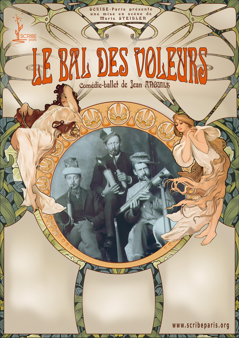 LE BAL DES VOLEURS. PAR SCRIBEPARIS, ASSO DE THÉÂTRE HUMANITAIRE
