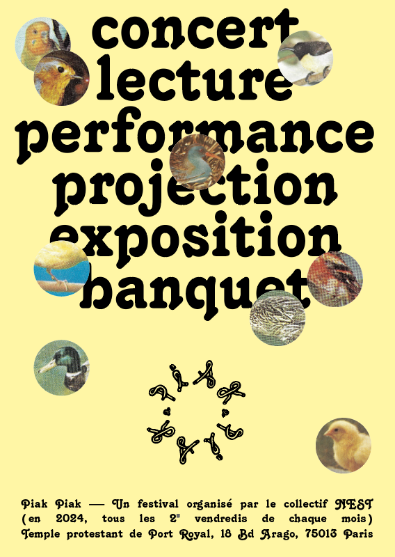 PROCHAINEMENT LE VENDREDI 10 MAI AU TEMPLE DÈS 18H: EXPOSITION PAR LE COLLECTIF NEST