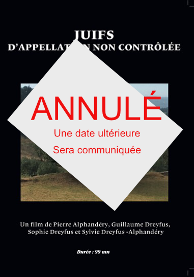 REPORTÉ "  Juifs d'appellation non contrôlée" FILM 