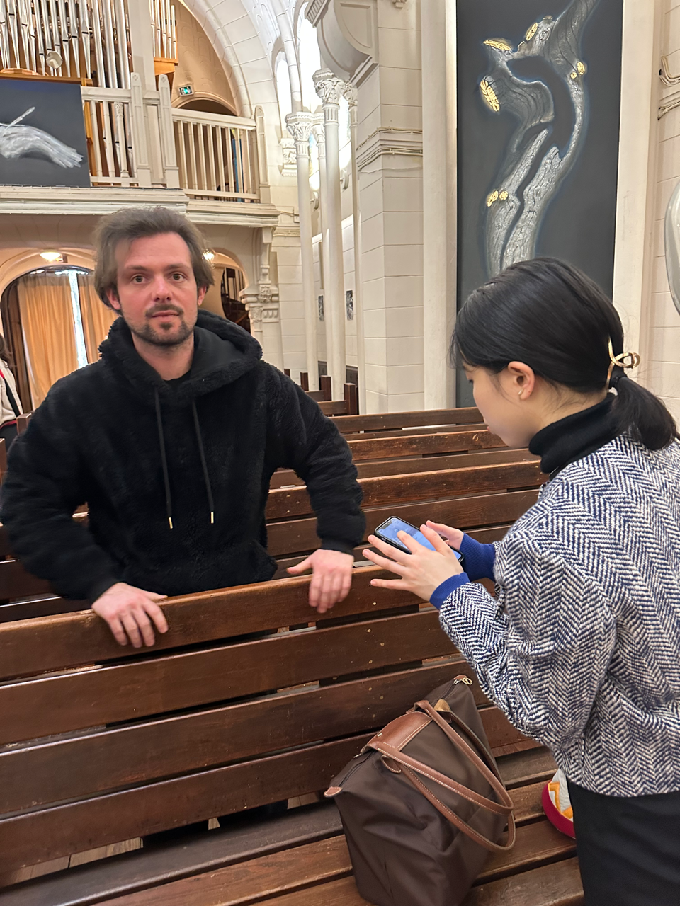 RENCONTRE AVEC LE PEINTRE PIERRE-LOUIS BARON