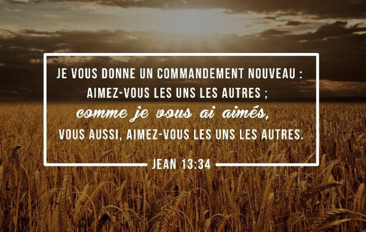 " je vous donne un commandement nouveau" Culte du 18 mai 2025