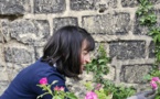 Dans le jardin de la Maison Fraternelle