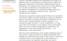 RESISTANCE ! par Antoine PEILLON, Seuil